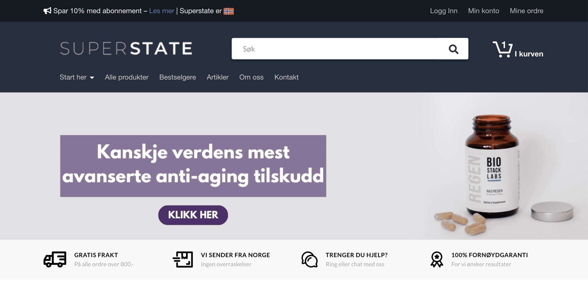 BioStack Labs Norway Superstate