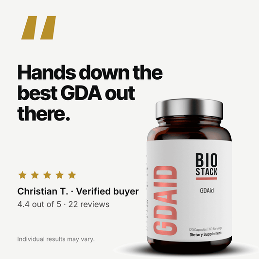 Customer review: "Hands down the best GDA out there." Christian T., verified buyer. 4.4 out of 5 from 22 reviews. Individual results may vary.