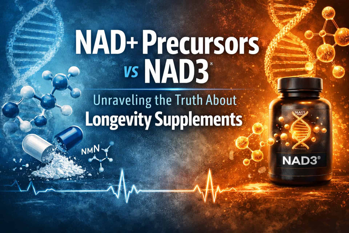 NAD Precursors vs NAD3: The Science of Better Aging | BioStack Labs