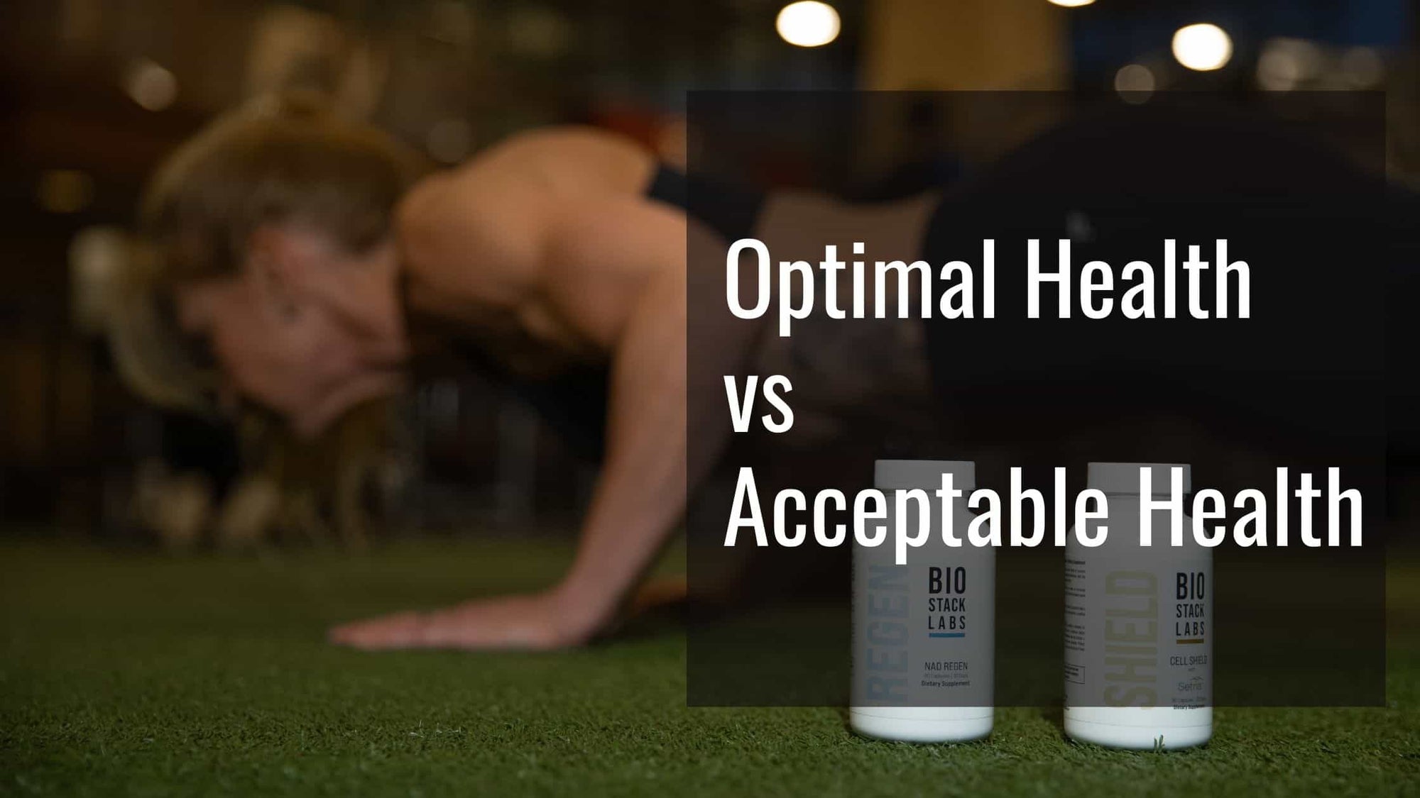 optimal vs acceptable health