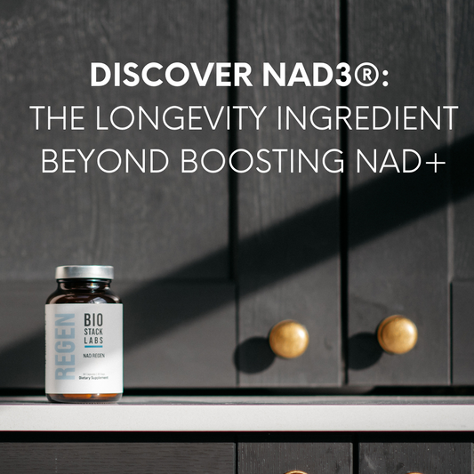 Discover NAD3®: The Longevity Ingredient Beyond Boosting NAD+
