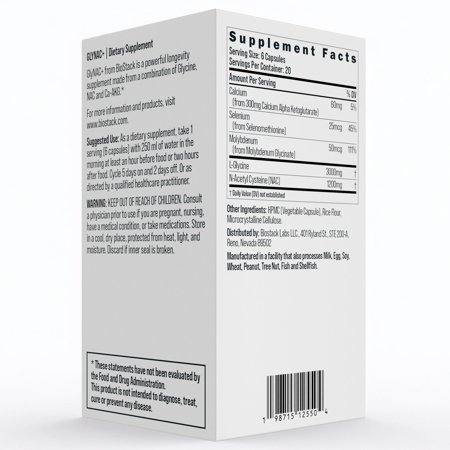 GlyNAC+ Subscription
