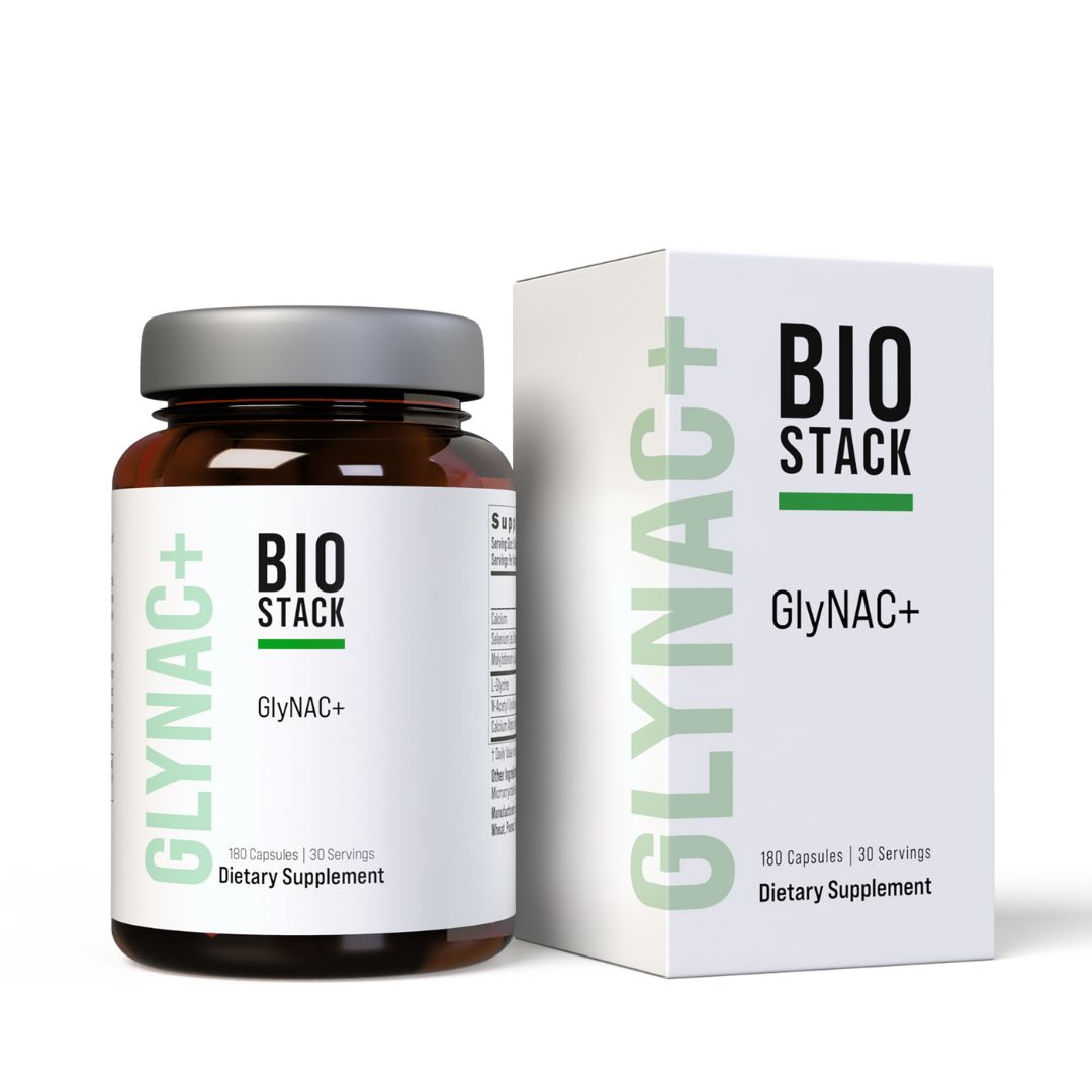 GlyNAC+ Supplement - Not Your Average GlyNAC Capsules - BioStack