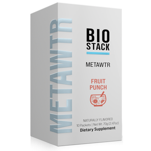MetaWTR Hydration Fruit Punch - 10 Stick Pack