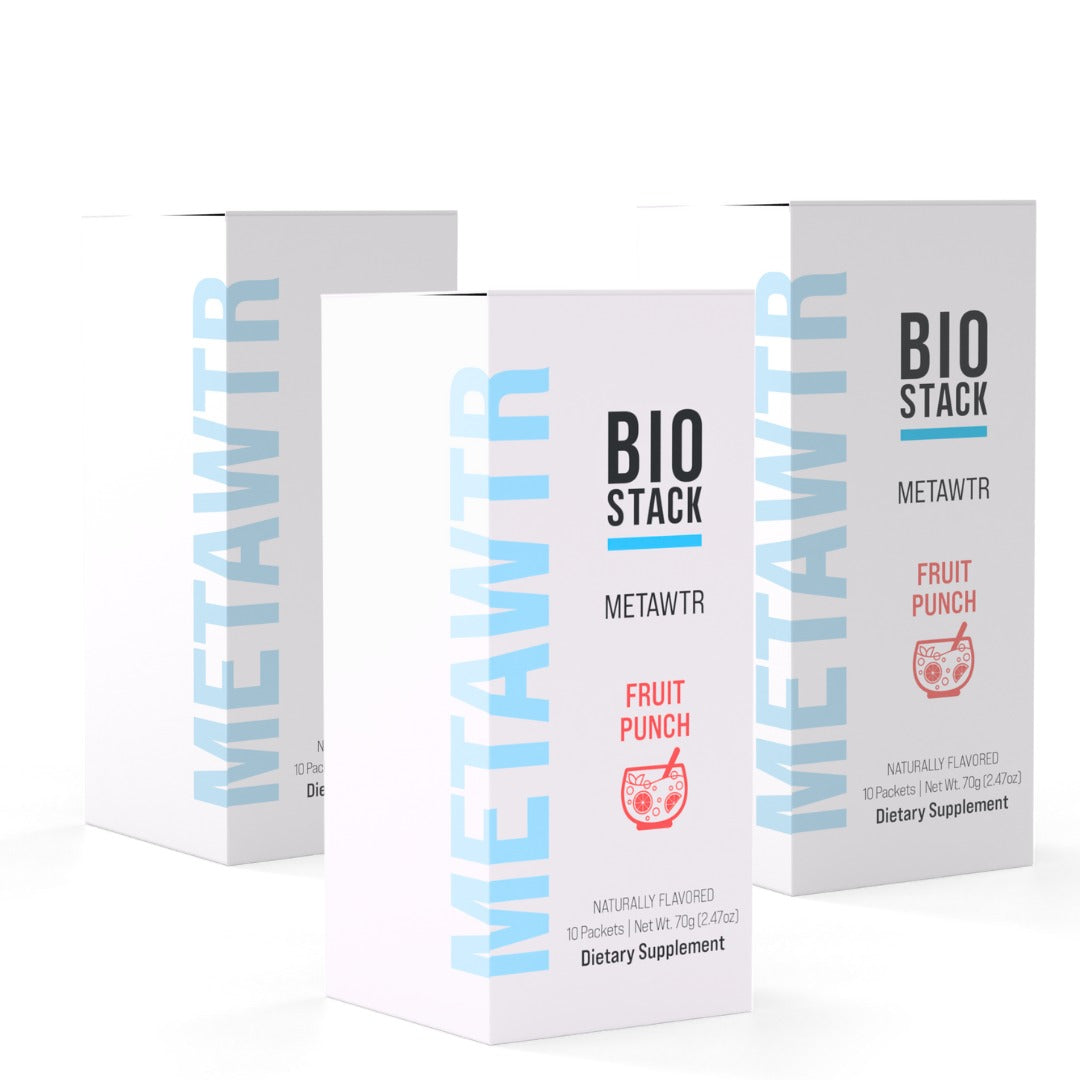 MetaWTR Hydration Fruit Punch - 10 Stick Pack