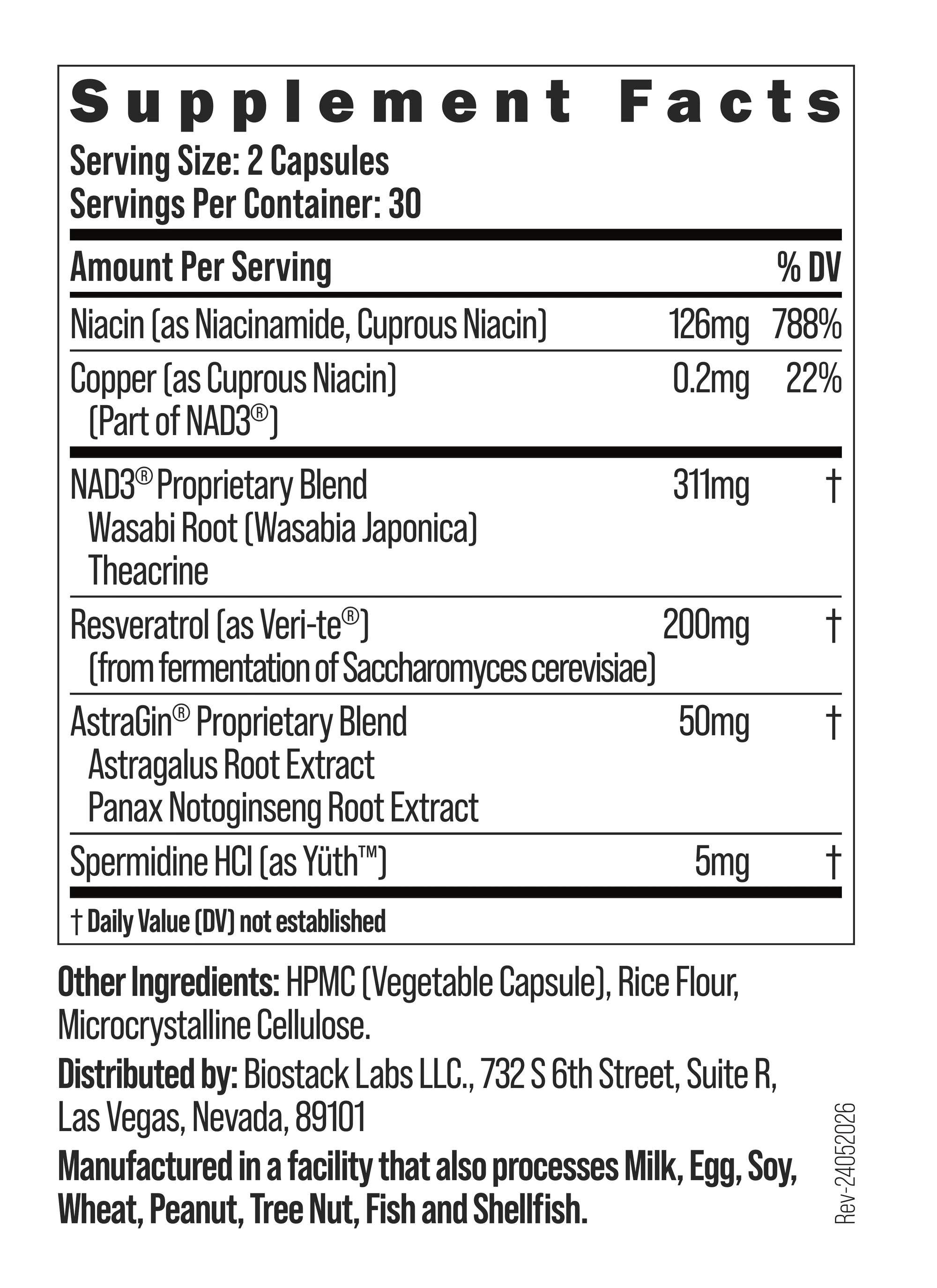 Supplement Facts